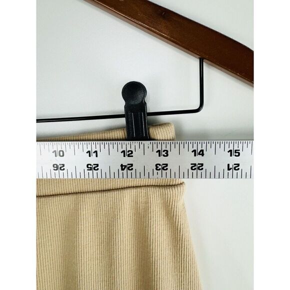 Veiled Collection Women’s Size Medium M Ribbed Fitted Skirt Maxi - Picture 4 of 7